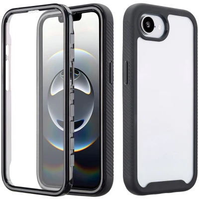 Afbeelding van imoshion Hoesje Geschikt voor iPhone 16e 360 Full Protective Case Zwart