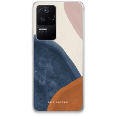 Afbeelding van Case Company® hoesje geschikt voor Xiaomi Poco F4 Geo #1 Soft Cover Telefoonhoesje Bescherming aan alle Kanten en Schermrand
