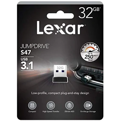 Afbeelding van Lexar USB Stick JumpDrive S47 3.1 32 GB