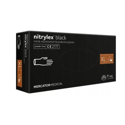Afbeelding van MERCATOR MER13529 Beschermende handschoen zwart Nitril XL
