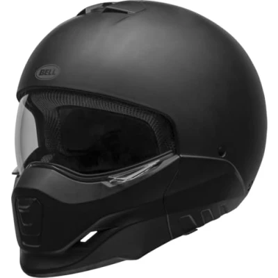 Afbeelding van Bell Broozer Solid Matte Black L Maat Helm