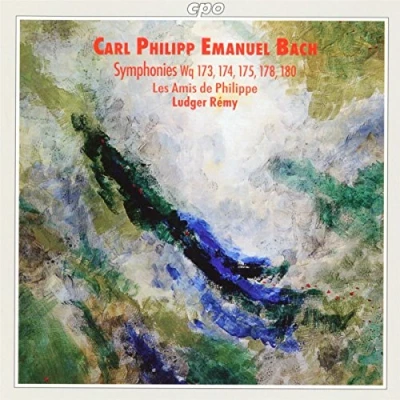 Afbeelding van C.P.E. Bach: Symphonies Wq 173 175, 178, 180 / Remy, et al