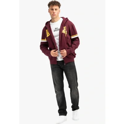 Afbeelding van Lonsdale London Darfield Vest met capuchon rood 3XL