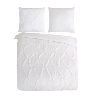 Afbeelding van Dekbedovertrek Chesterfield Wit Luxe 240x200 Cm Anti Allergie &amp; Huisstofmijt Pure Dekbed Discounter.nl