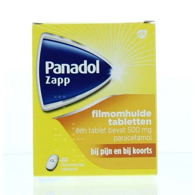 Afbeelding van Panadol Zapp Tablet 500mg