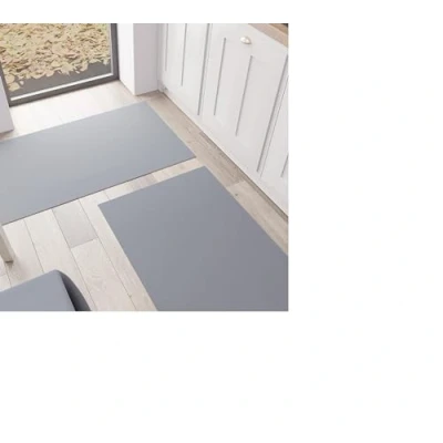 Afbeelding van PETTI Artigiani Italiani keukentapijt, wasbaar, antislip, effen 52 x 280 cm grijs, 100% Made in Italy