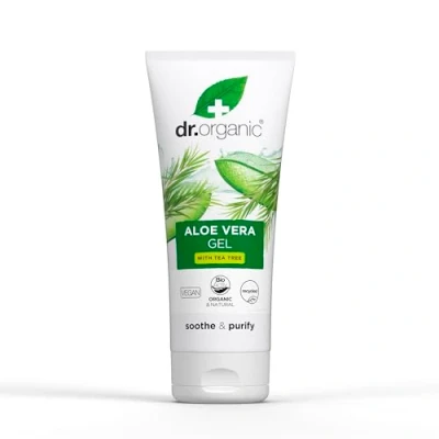 Afbeelding van Dr. Organic Aloë Vera Gel Met Tea Tree 200ml