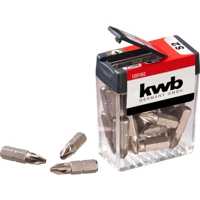 Afbeelding van KWB Bits Basic PZ2 25 stuks