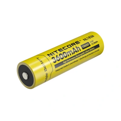 Afbeelding van Nitecore NL1836 Li ion oplaadbare batterij, 3,6V, 3600 mAh
