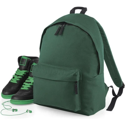 Afbeelding van Junior Fashion Backpack/Rugzak BagBase 12 Liter Bottle Green