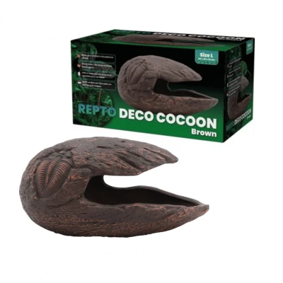 Afbeelding van Repto Deco Cocoon Brown Reptielen schuilplaats Maat S