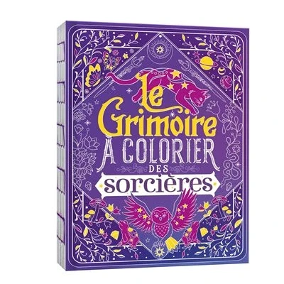 Image de Le grimoire à colorier des sorcières
