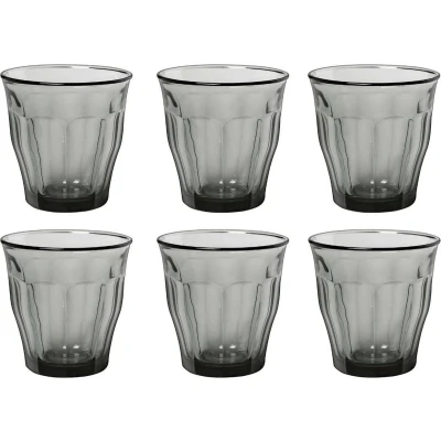 Afbeelding van Glazenset Duralex Picardie Grijs (250 ml)
