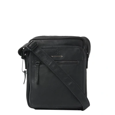 Afbeelding van dR Amsterdam Tampa Schoudertas black Damestas