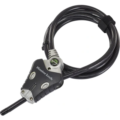 Afbeelding van Master Lock 8428EURDPRO Kabelslot Zwart Sleutelslot
