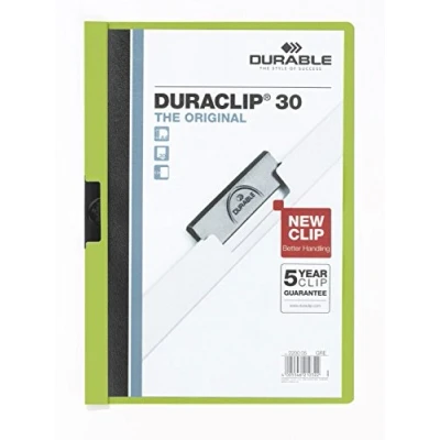 Afbeelding van Klemmap Durable Duraclip A4 3mm 30 vellen groen