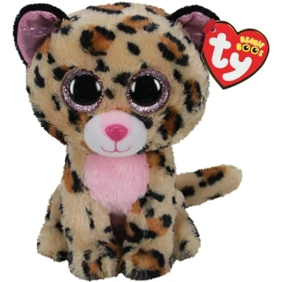 Image de Peluche Ty Beanie Boo&#039;s Small Livvie le Léopard