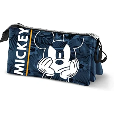 Afbeelding van Mickey mouse Pennendoos donkerblauw