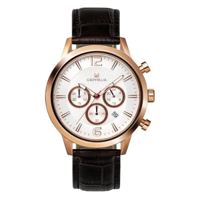 Afbeelding van Orphelia Tempo Chronograaf, Heren, Maat: One Size, Brown