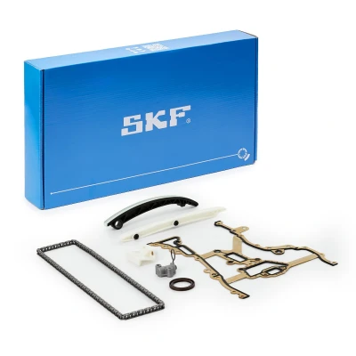 Afbeelding van SKF VKML 85102 Distributiekettingset Zonder nokkenastandwiel, krukastandwiel Simplex, Gesloten ketting OPEL: Corsa D Hatchback, Meriva A