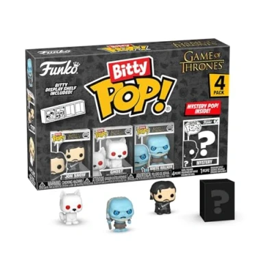 Image de Pack 4 Figurines Funko Bitty Pop Game of Thrones Jon Snow