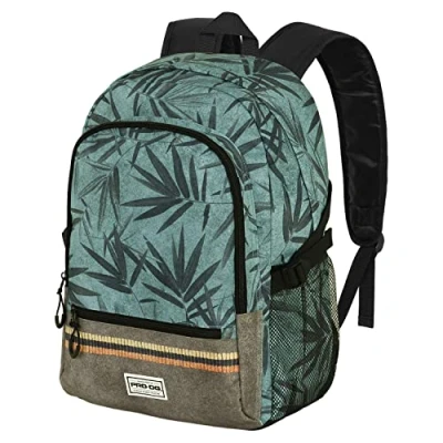 Afbeelding van Karactermania PRODG Bamboo FIGHT FAN 2.0 Rugzak Backpack met trolley bevestiging Groen
