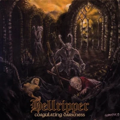 Afbeelding van Hellripper Coagulating Darkness (LP)