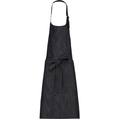 Afbeelding van Kariban Katoenen schort zonder zak K895 Black Denim