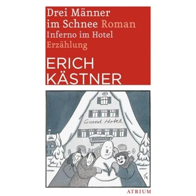 Afbeelding van Drei Männer im Schnee. Inferno Hotel