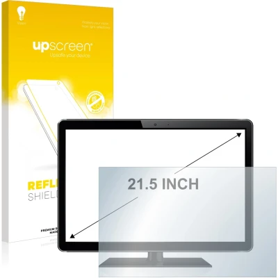 Afbeelding van upscreen Screenprotector voor Flatscreens met 21.5 inch scherm [477 mm x 268 mm, 16:9] Folie Beschermfolie anti glare matte