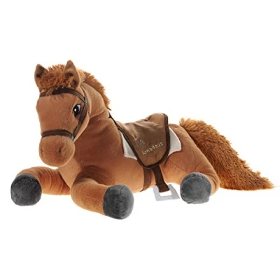 Afbeelding van Bibi &amp; Tina 637870 Blocksberg pluche paard bruin