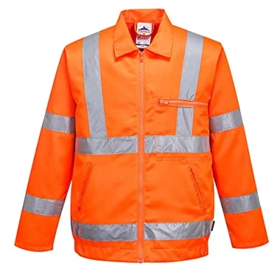 Afbeelding van Portwest Ris veiligheidsvest van polykatoen, kleur: oranje, maat XXXL RT40ORRXXXL