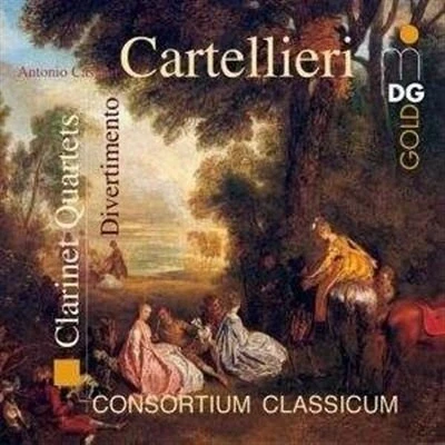 Afbeelding van Consortium Classicum Clarinet Quintets Vol 2 (CD)