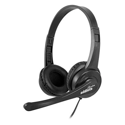 Afbeelding van Oordopjes met microfoon NGS VOX505 USB Zwart 32 Ohm