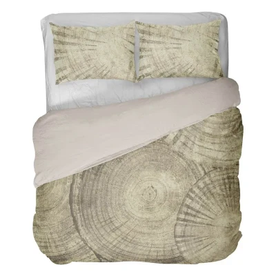 Afbeelding van Kayori dekbedovertrek Banya Katoen Offwhite 240/200 220 +2 slopen 240/220 (Kleur: Offwhite)