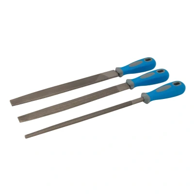 Afbeelding van Silverline 3 delige vijlen set halfzoet, 250 mm