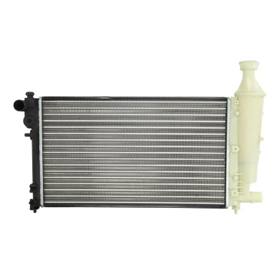 Afbeelding van THERMOTEC D7P046TT Radiateur Aluminium, Kunststof voor voertuigen zonder airco 530 322 22 Handgeschakeld Koelribben mechanisch gelast