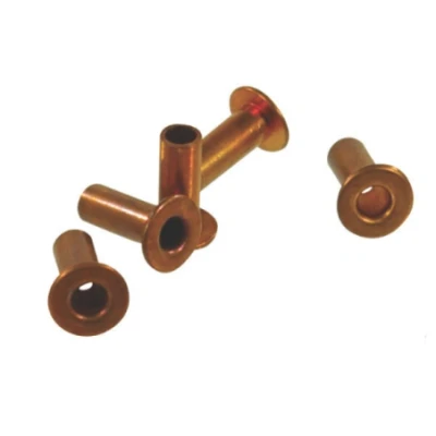 Afbeelding van Klinknagel koper 4x18mm 10 stuks