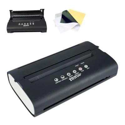 Afbeelding van Dragonhawk Tattoo Transfer Maschine Set Kopieer Printer Thermal Drawing Stencil Maker met Paper voor Artiesten