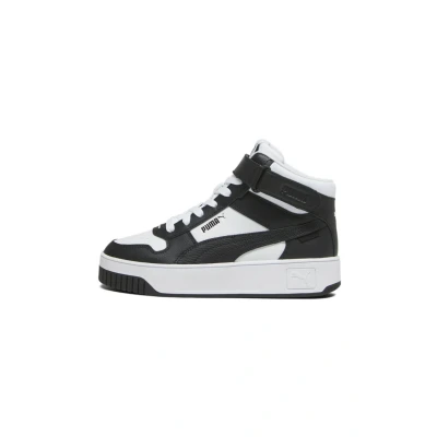 Afbeelding van PUMA Carina Street Mid Sneakers voor dames, zwart.