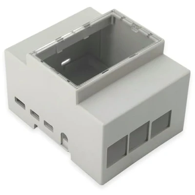 Afbeelding van Joy it RB CaseP4+07 SBC behuizing Geschikt Voor serie: Raspberry Pi DIN railmontage Grijs