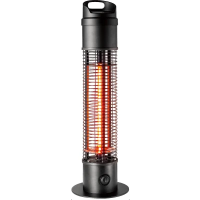 Afbeelding van Blooboost Terrasverwarmer Elektrisch Heater Carbon Staand Waterbestendig 1200W Zwart