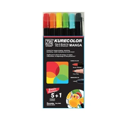 Afbeelding van Fine &amp; Brush for Manga, Basic