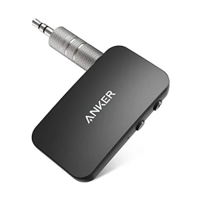 Afbeelding van Anker Soundsync Bluetooth ontvanger voor muziek met 5.0, batterijduur van 12 uur, in de auto en thuis, hoofdtelefoons luidsprekers