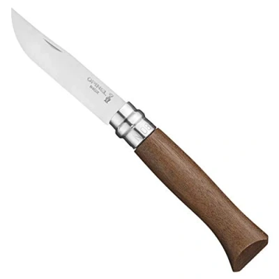 Afbeelding van Opinel N08 Zakmes Luxury Walnoot