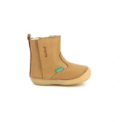 Afbeelding van Kickers Socool Cho Babyschoenen, uniseks, baby, Lichte kameel