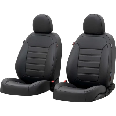 Afbeelding van Auto stoelbekleding Robusto geschikt voor Audi A4 Avant (8K5, B8) 11/2007 12/2015, 2 enkele zetelhoezen sportzetels