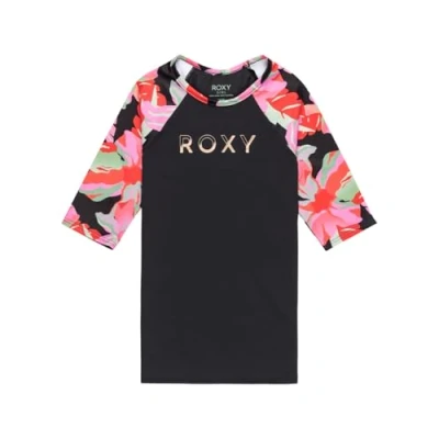 Afbeelding van Roxy Active Tshirt print Anthracite voor kinderen, Maat: 176,