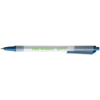 Afbeelding van Bic Balpen Ecolutions Clic Stic Blauw