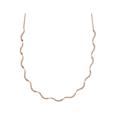 Afbeelding van Skagen Necklace Agnethe Ketting Rose gold coloured, Dames, Maat: One Size, coloured